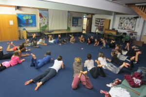Yoga course teenagers